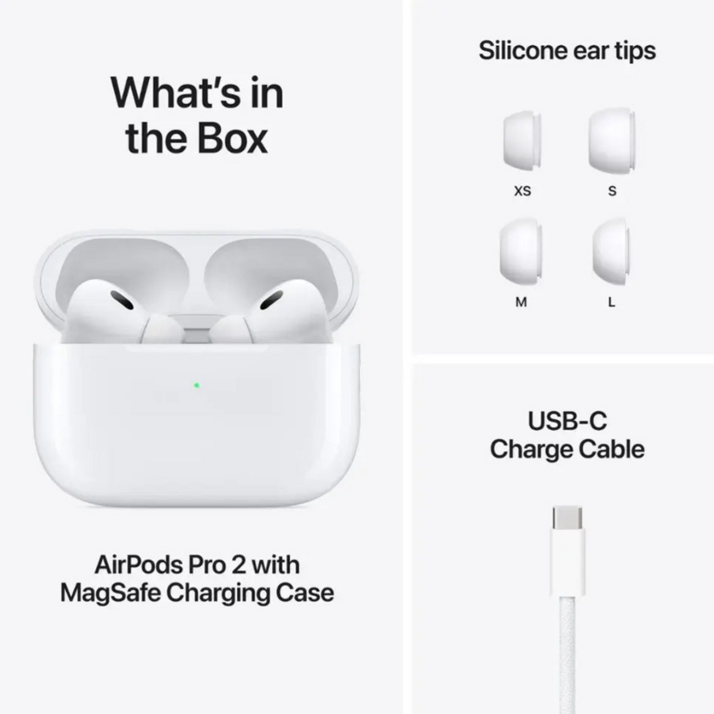 Genuine AirPods 2 – Wireless Earbuds with Charging Case | Ships from USA